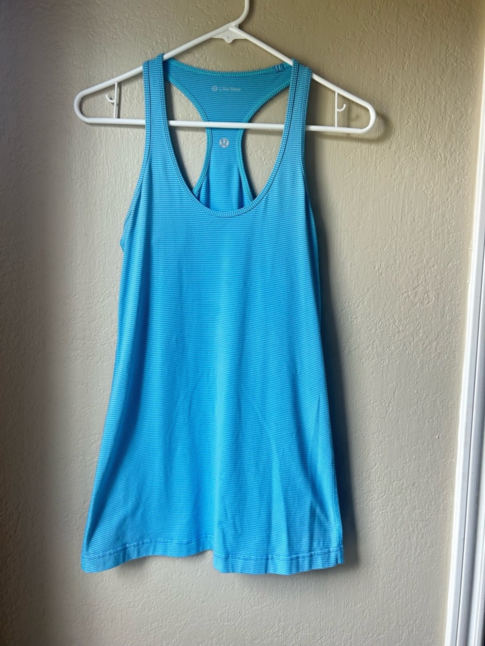 lululemon athletica Bright Blue Racerback Tank